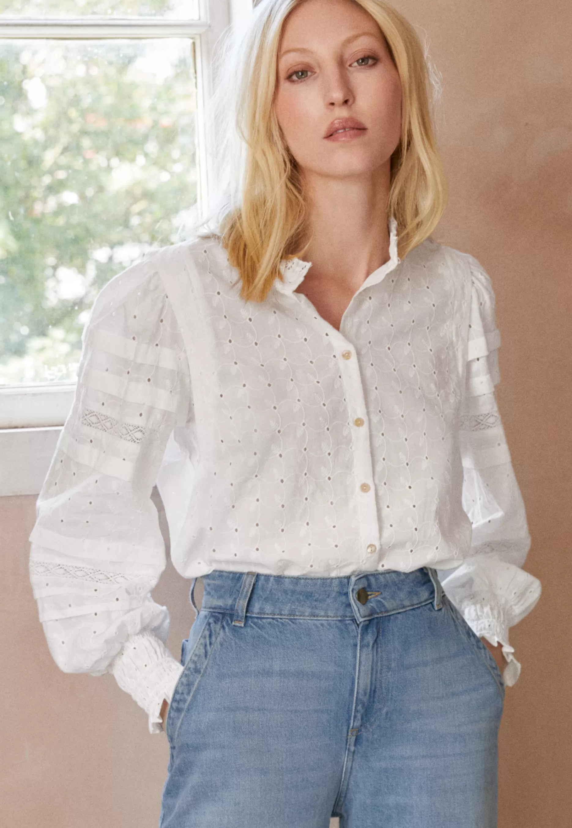 Wrap London Broderie Blouse*Women Shirts & Tops