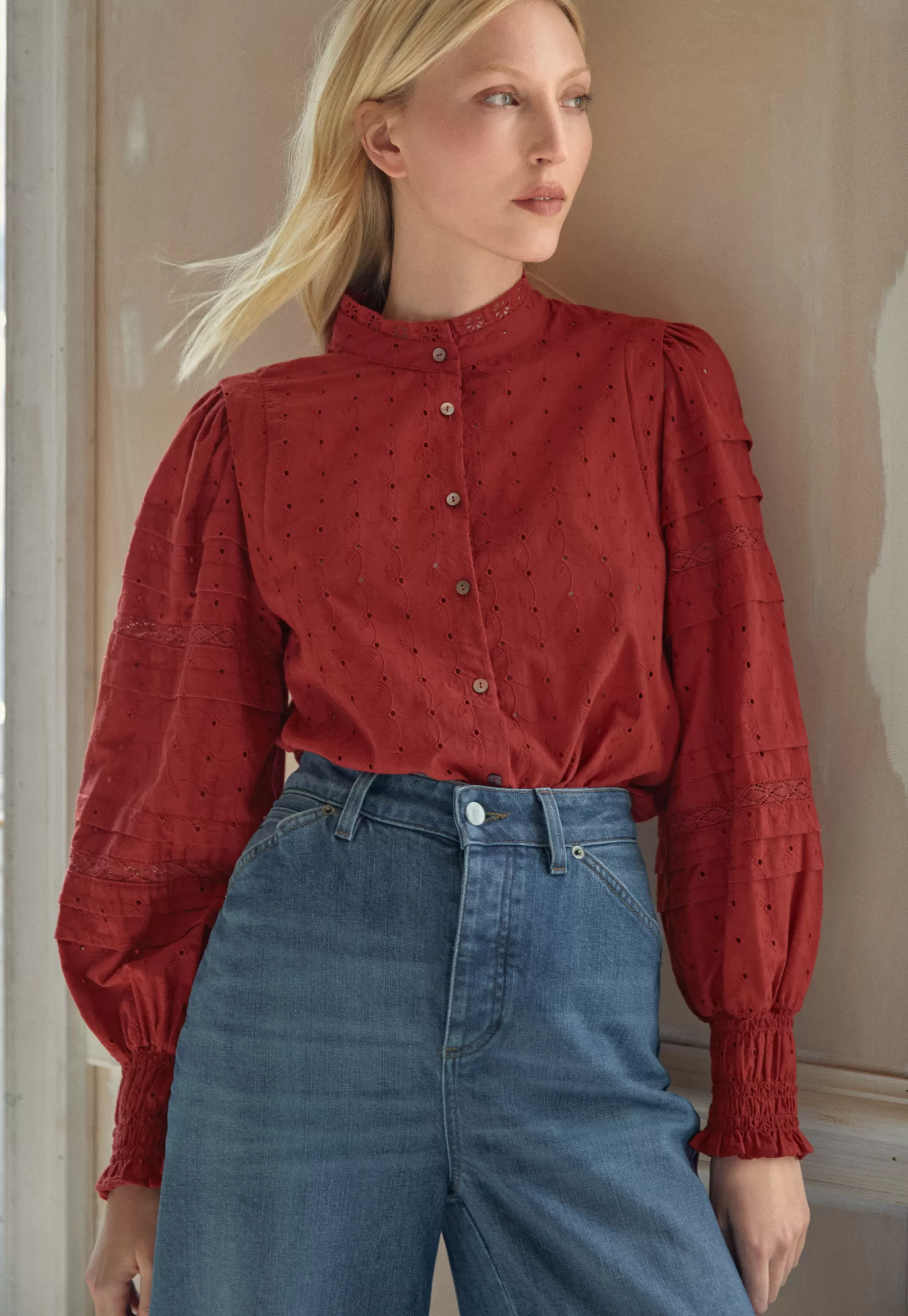 Wrap London Broderie Blouse*Women Shirts & Tops