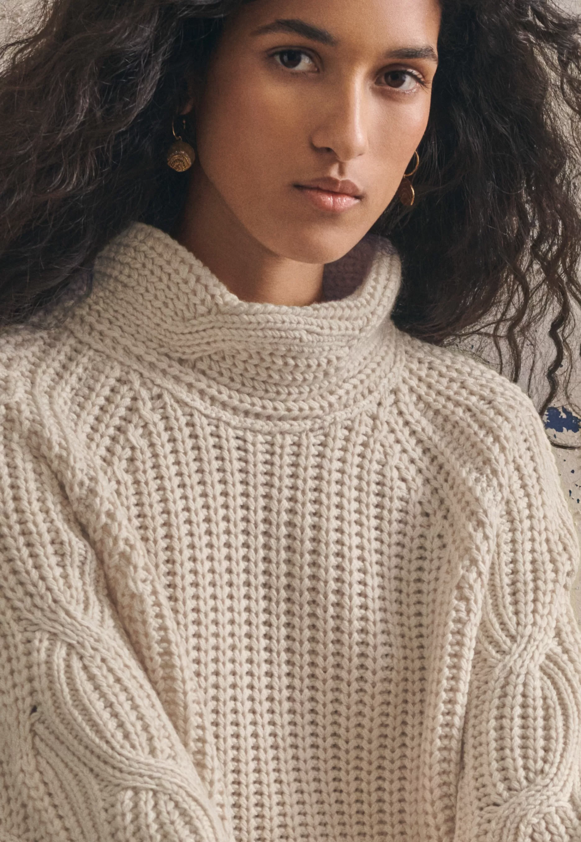 Wrap London Cable-Knit Sweater*Women Knitwear