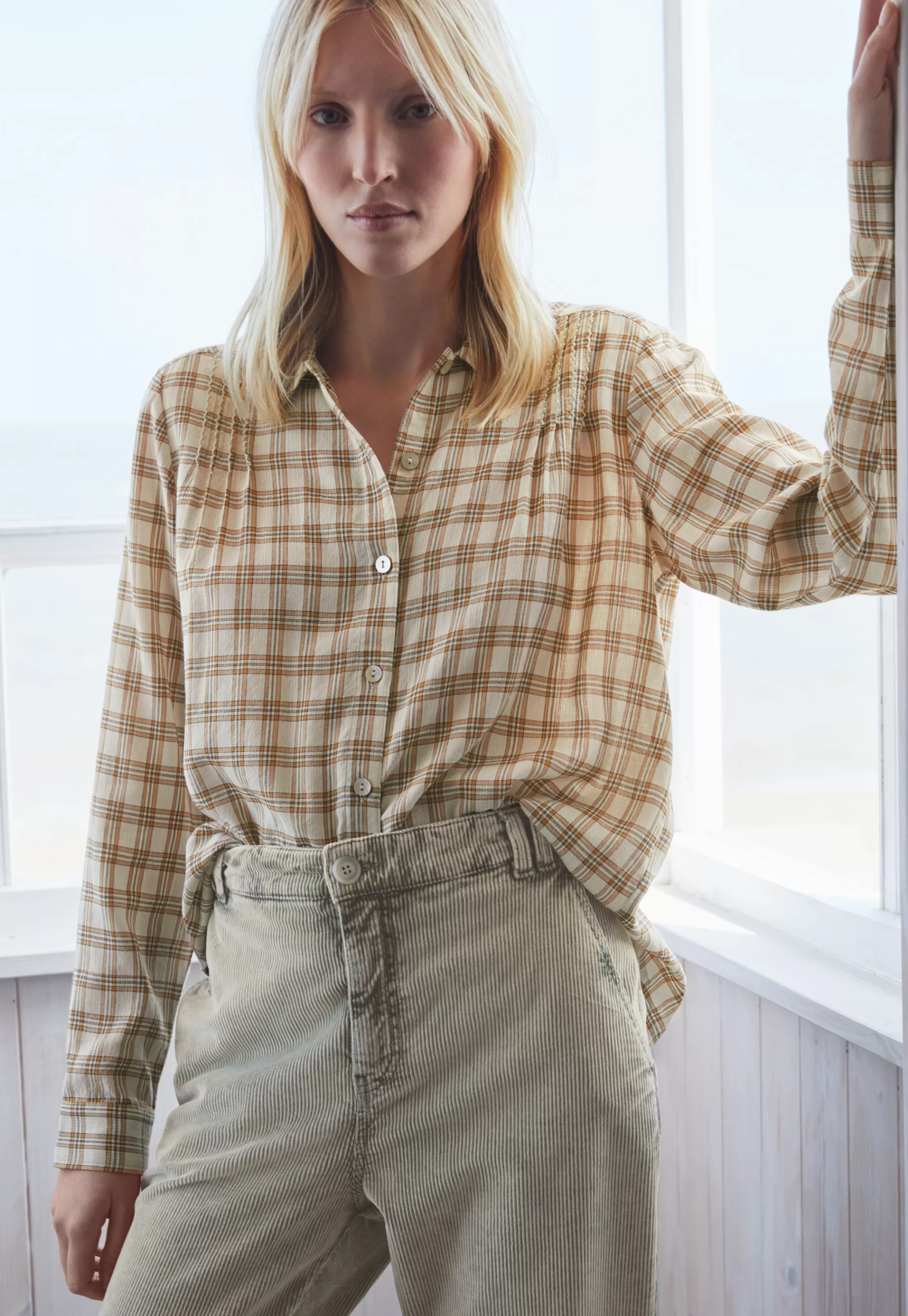 Wrap London Checked Shirt*Women Shirts & Tops