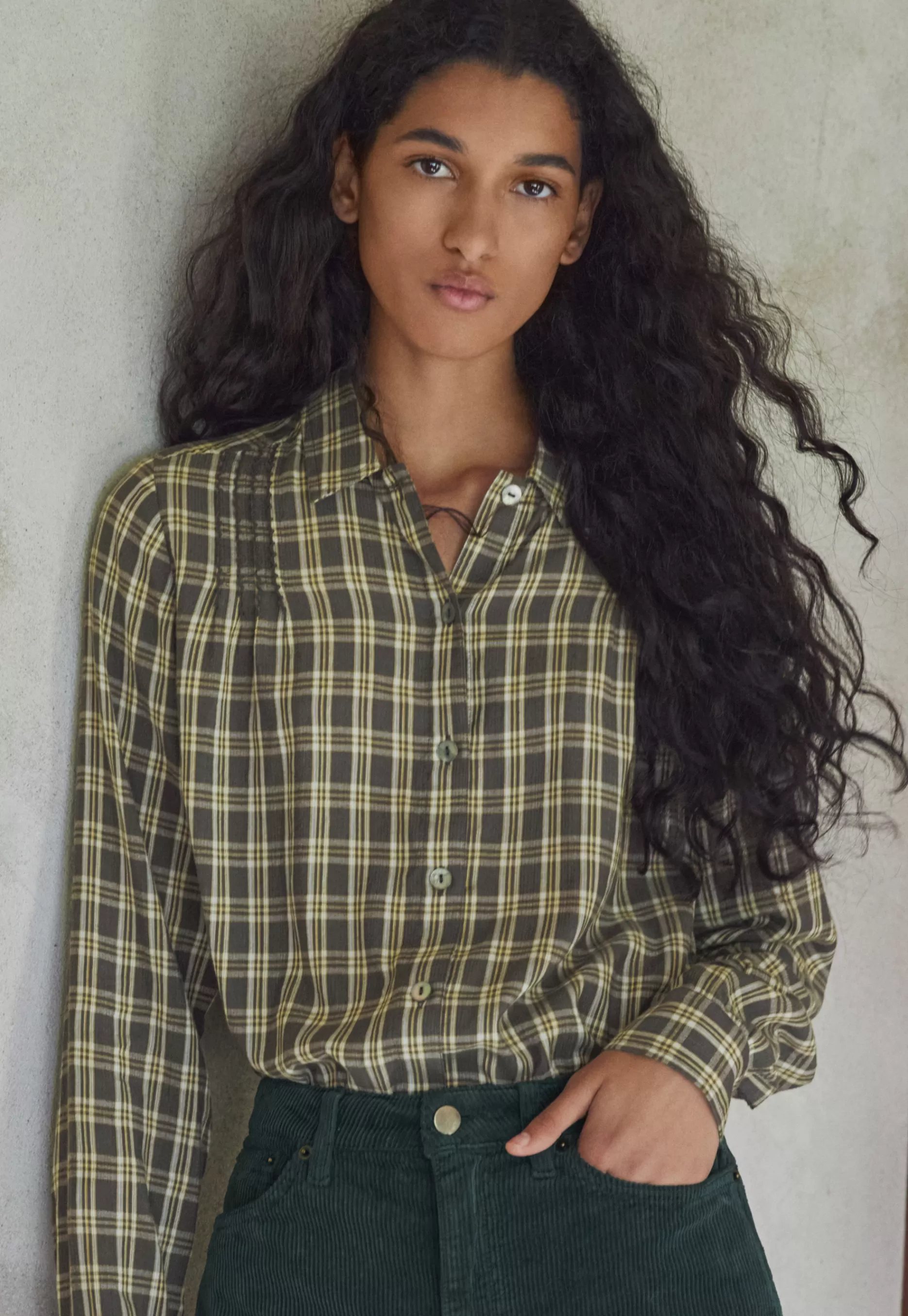 Wrap London Checked Shirt*Women Shirts & Tops