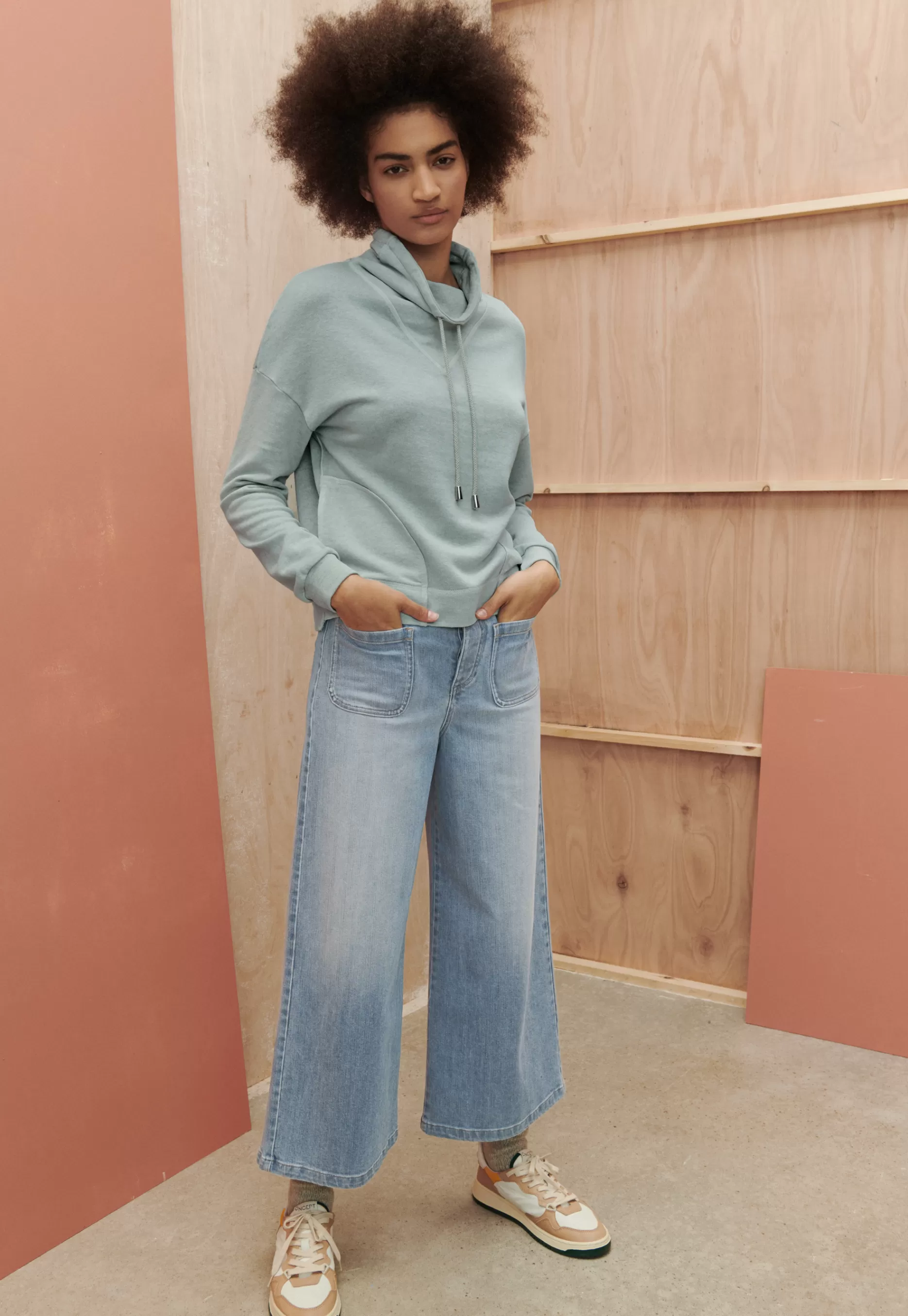 Wrap London Cropped Wide-Leg Jeans*Women Jeans & Trousers