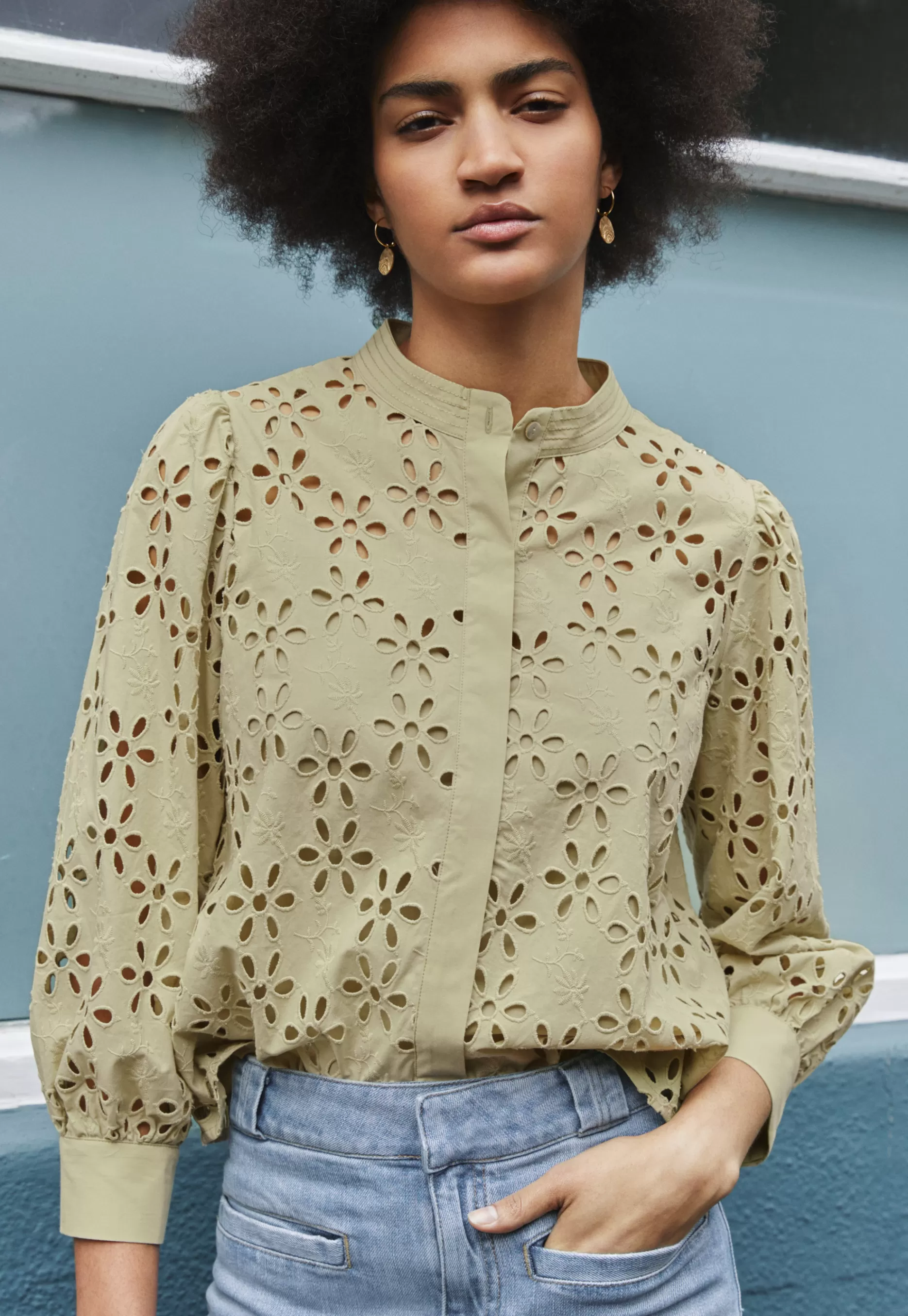 Wrap London Cutwork Blouse*Women Shirts & Tops