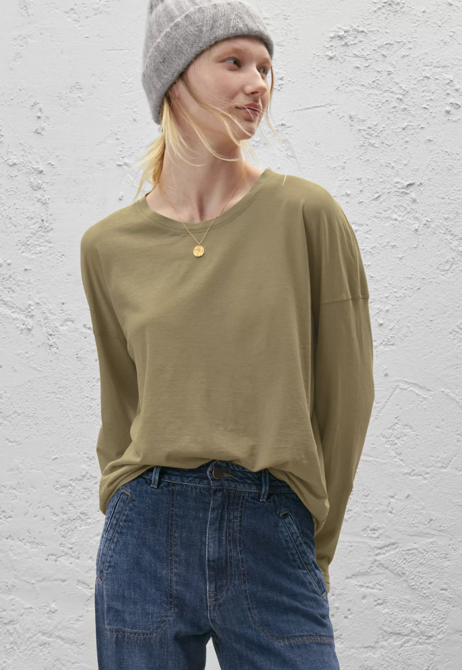 Wrap London Drop-Shoulder Top*Women Jersey Tops