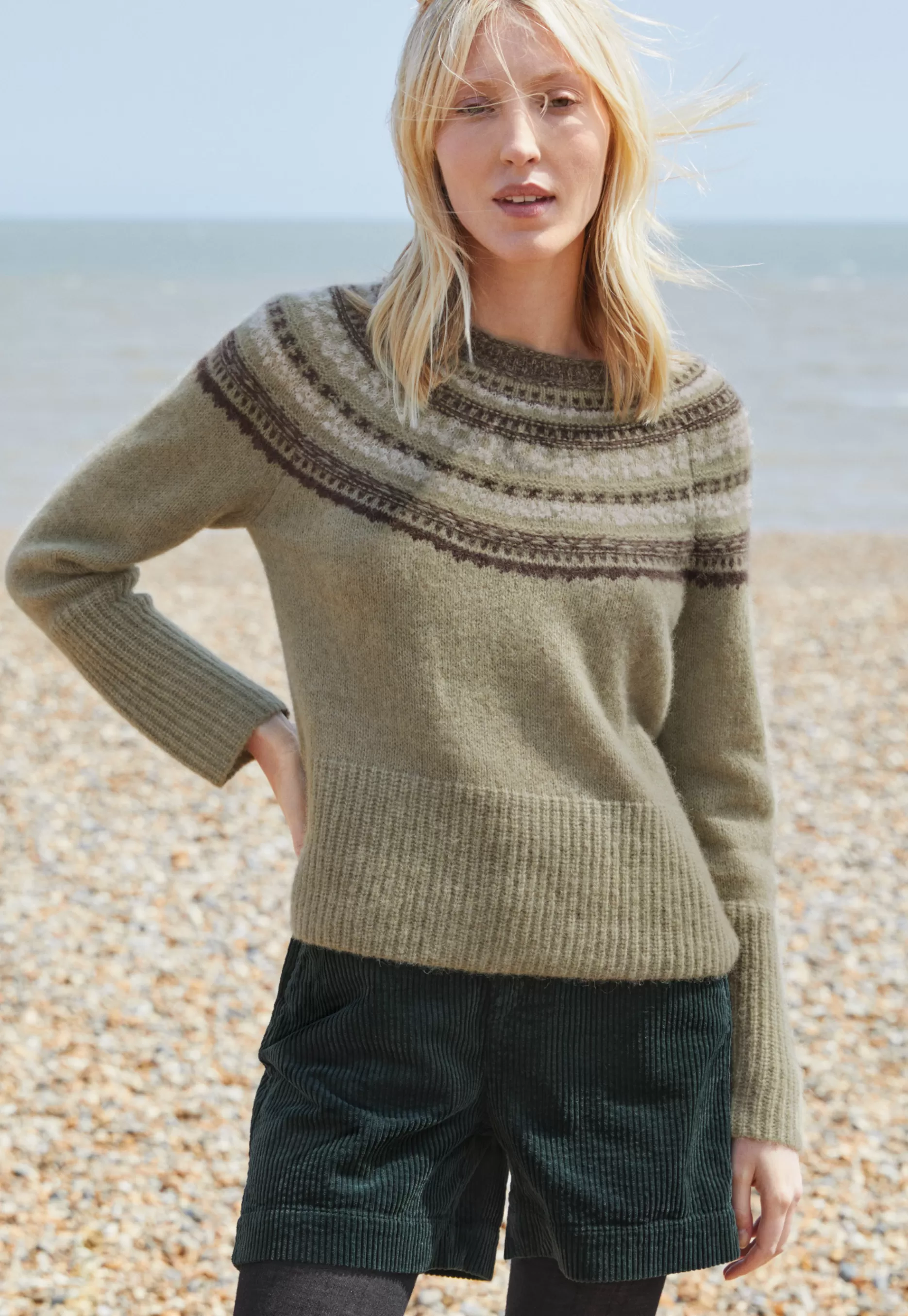 Wrap London Fair Isle Sweater*Women Knitwear