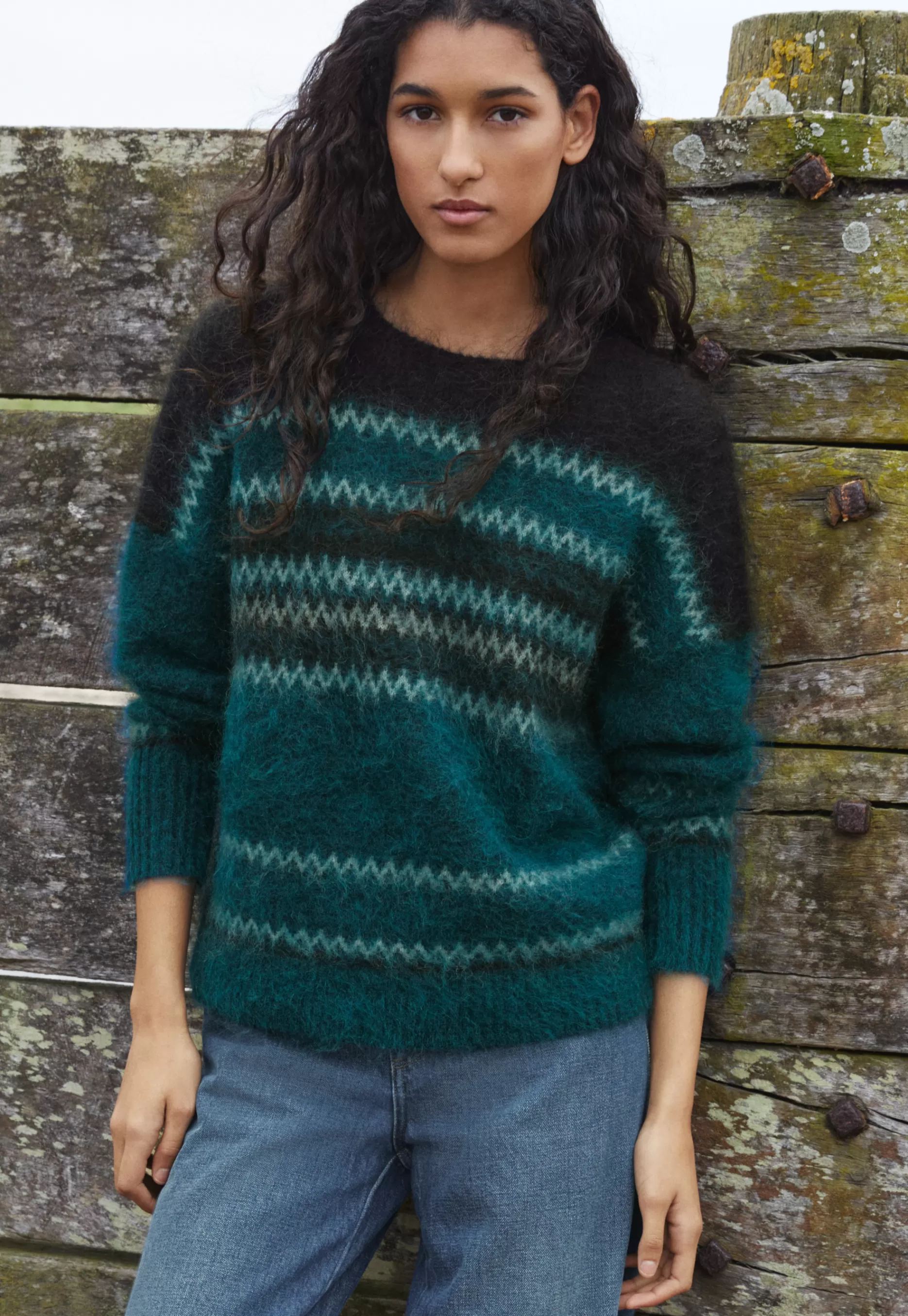 Wrap London Fair Isle Sweater*Women Knitwear