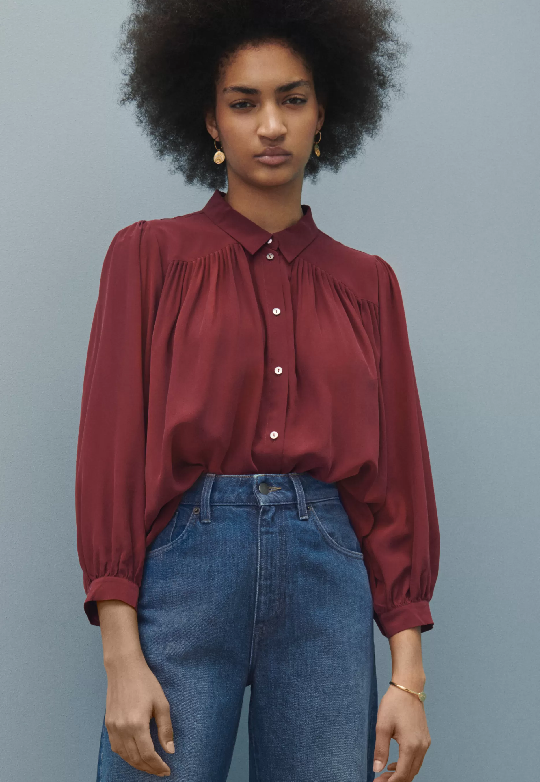 Wrap London Gathered Blouse*Women Shirts & Tops