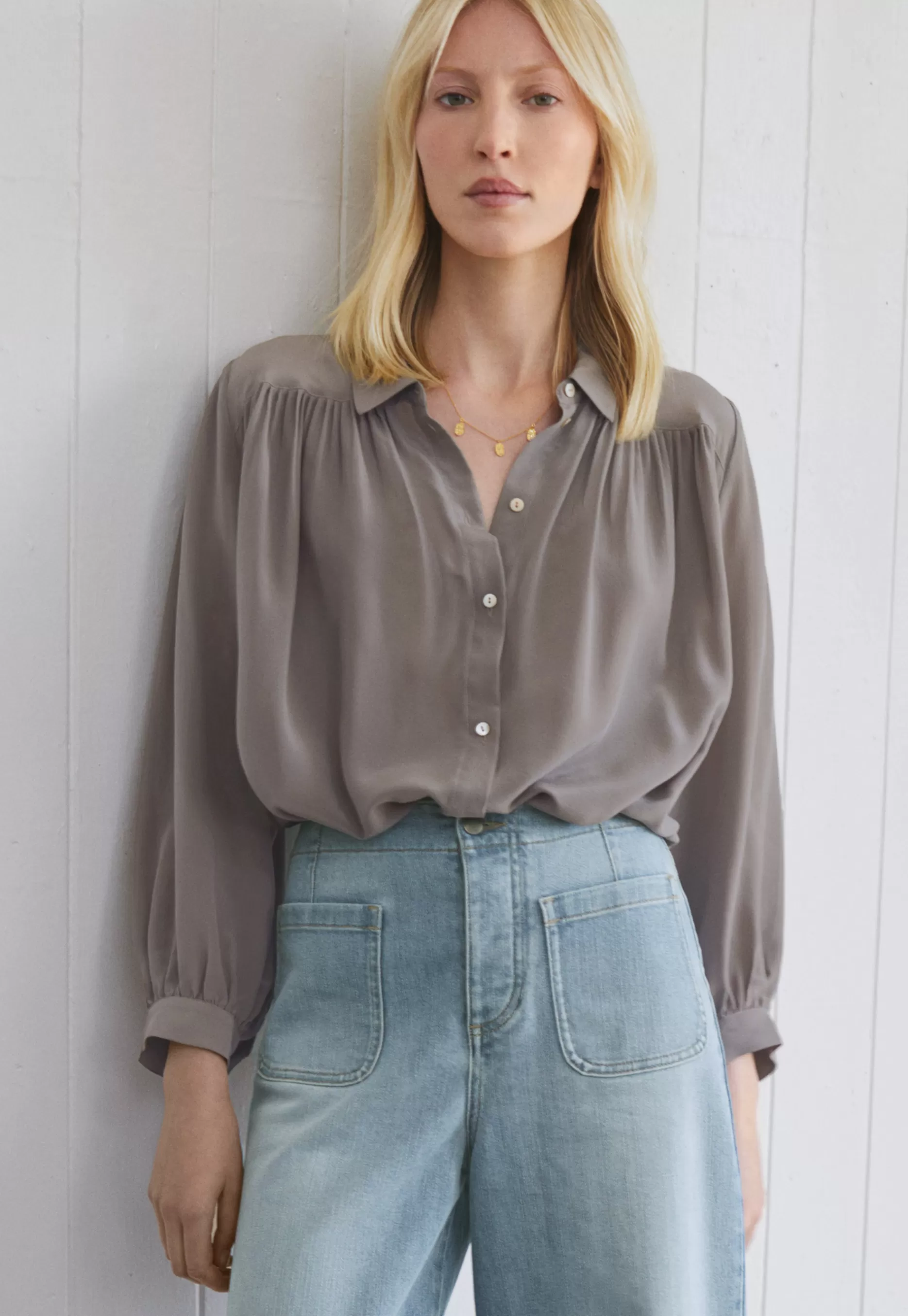 Wrap London Gathered Blouse*Women Shirts & Tops