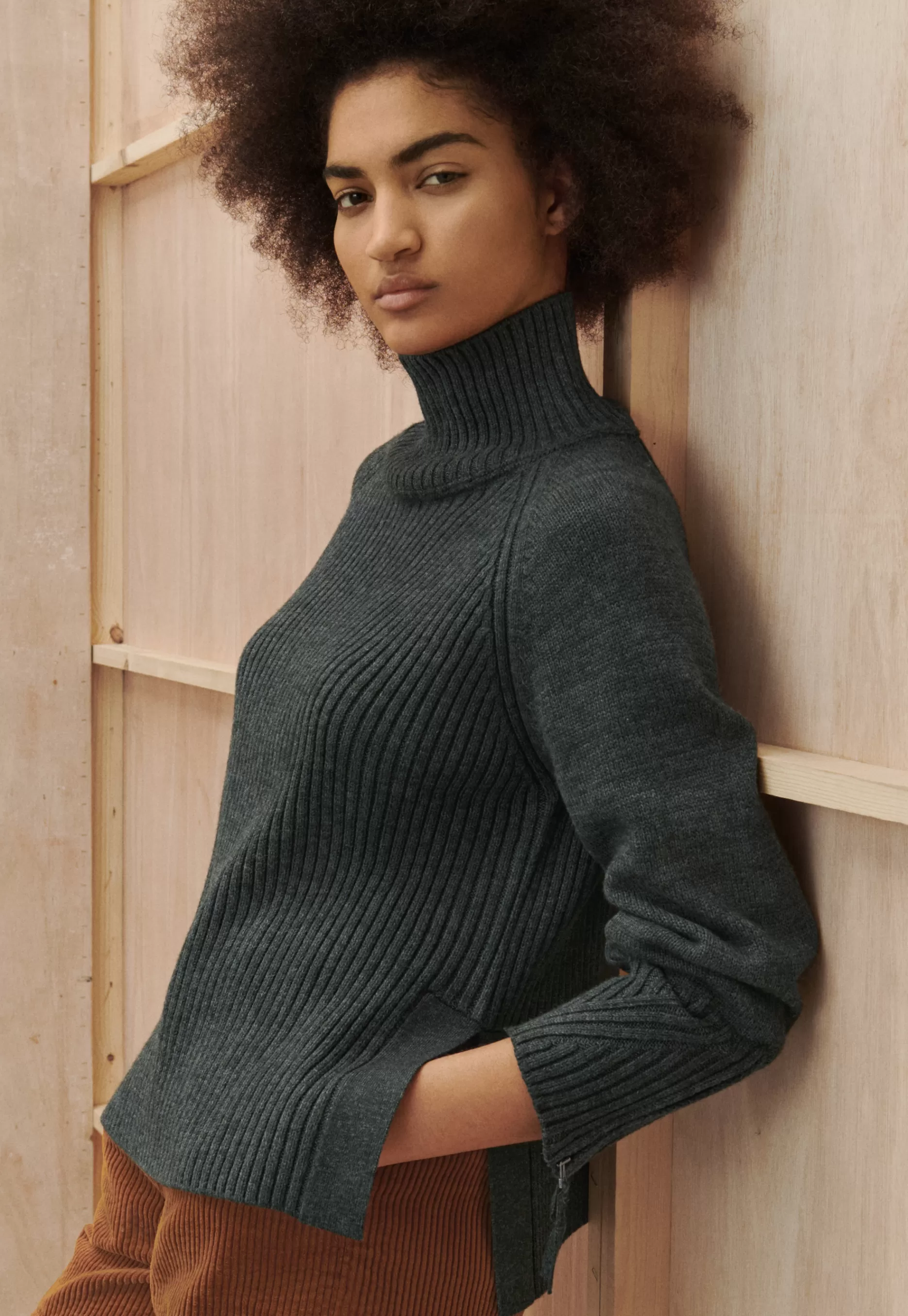 Wrap London High-Neck Sweater*Women Knitwear