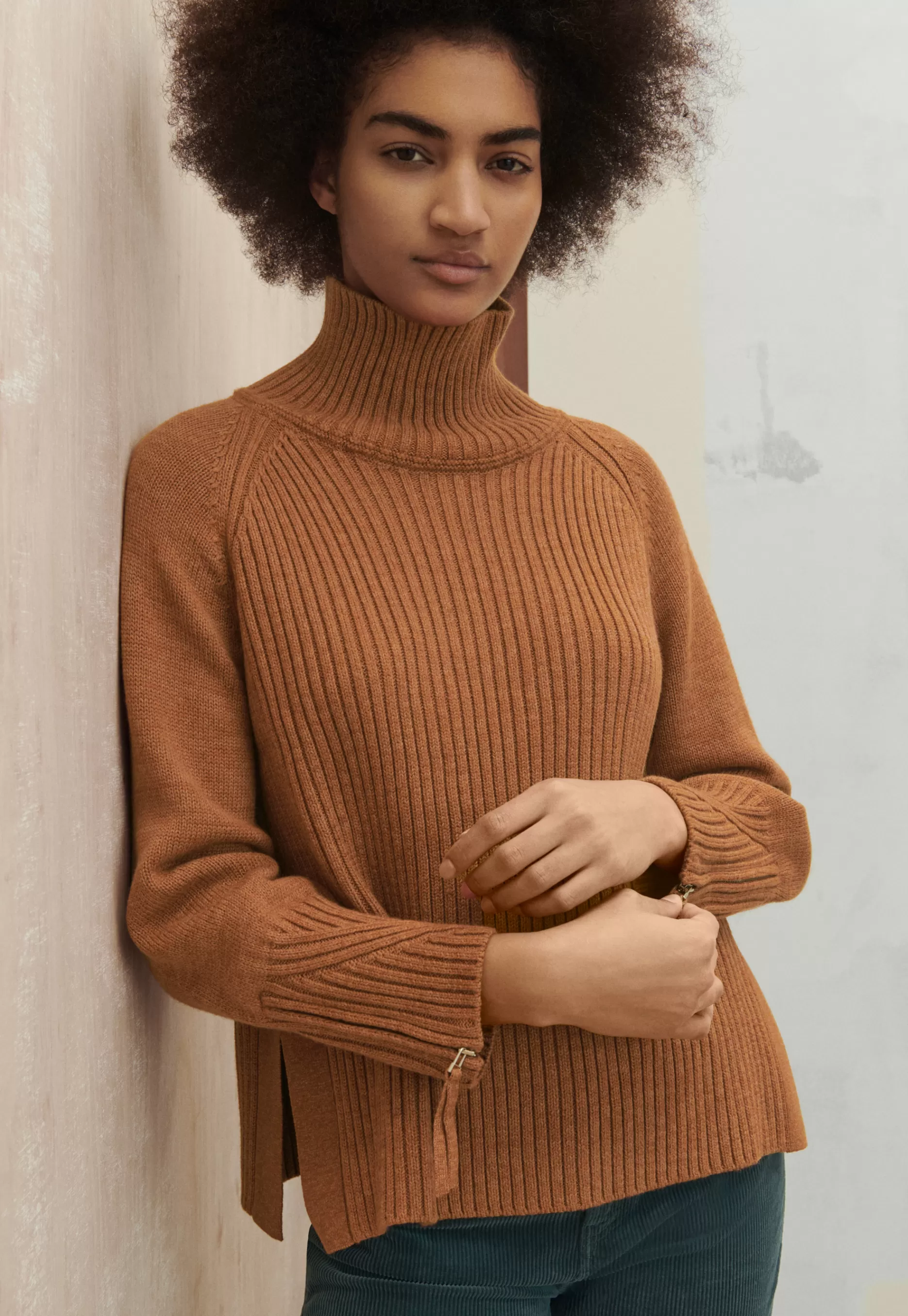 Wrap London High-Neck Sweater*Women Knitwear