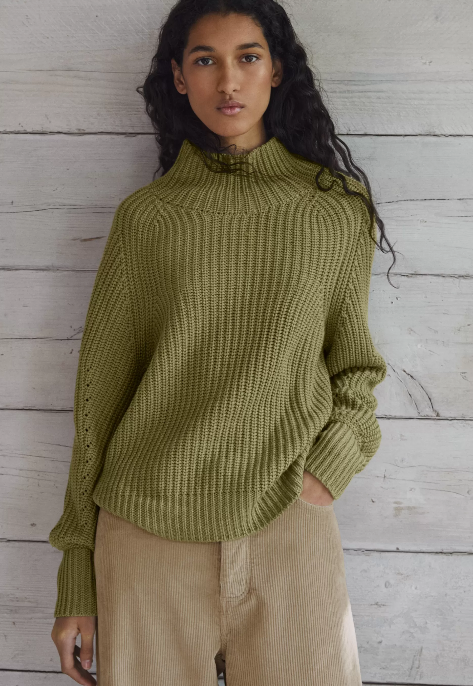 Wrap London High-Neck Sweater*Women Knitwear