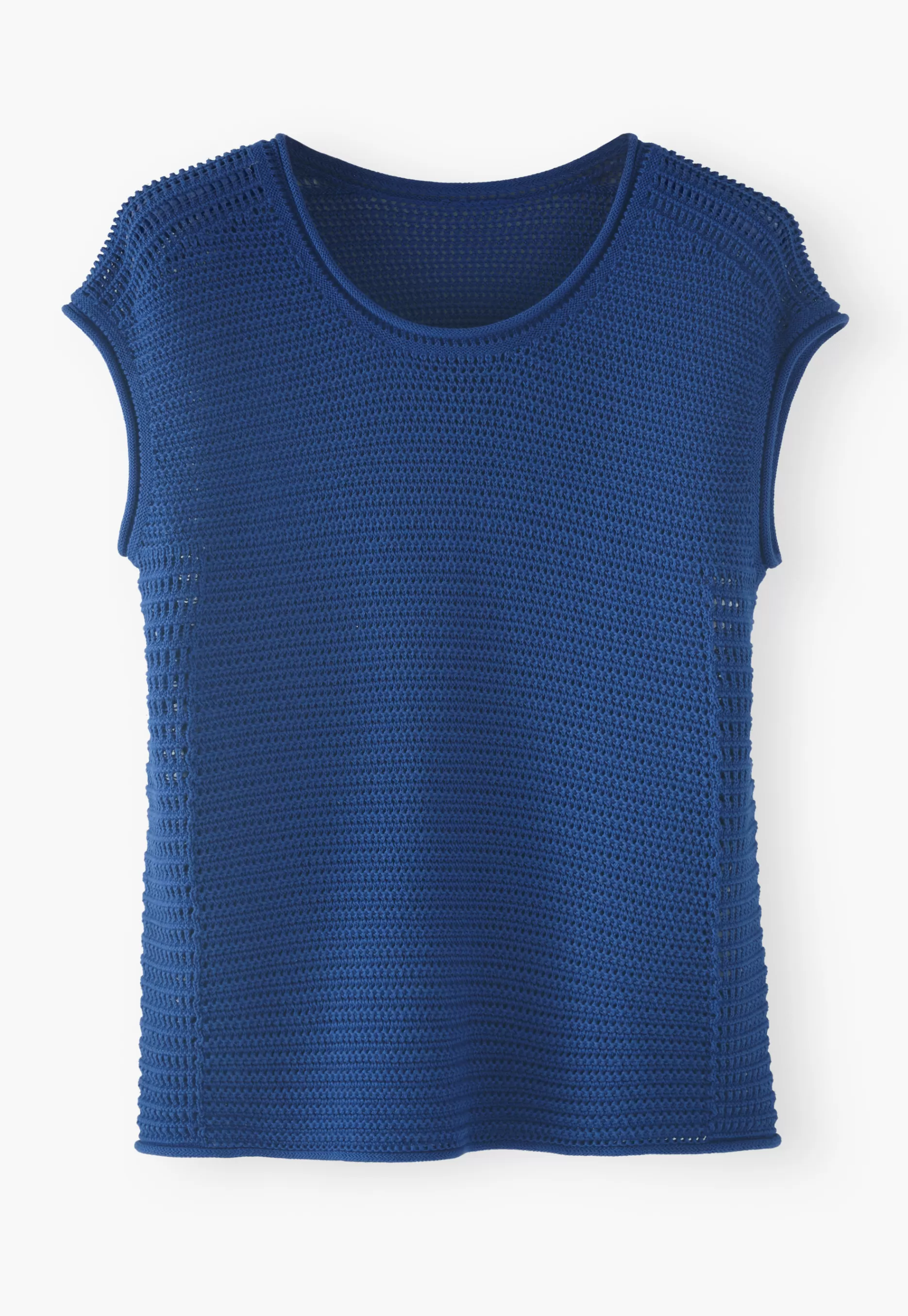 Wrap London Knitted Mesh-Stitch Top*Women Knitwear