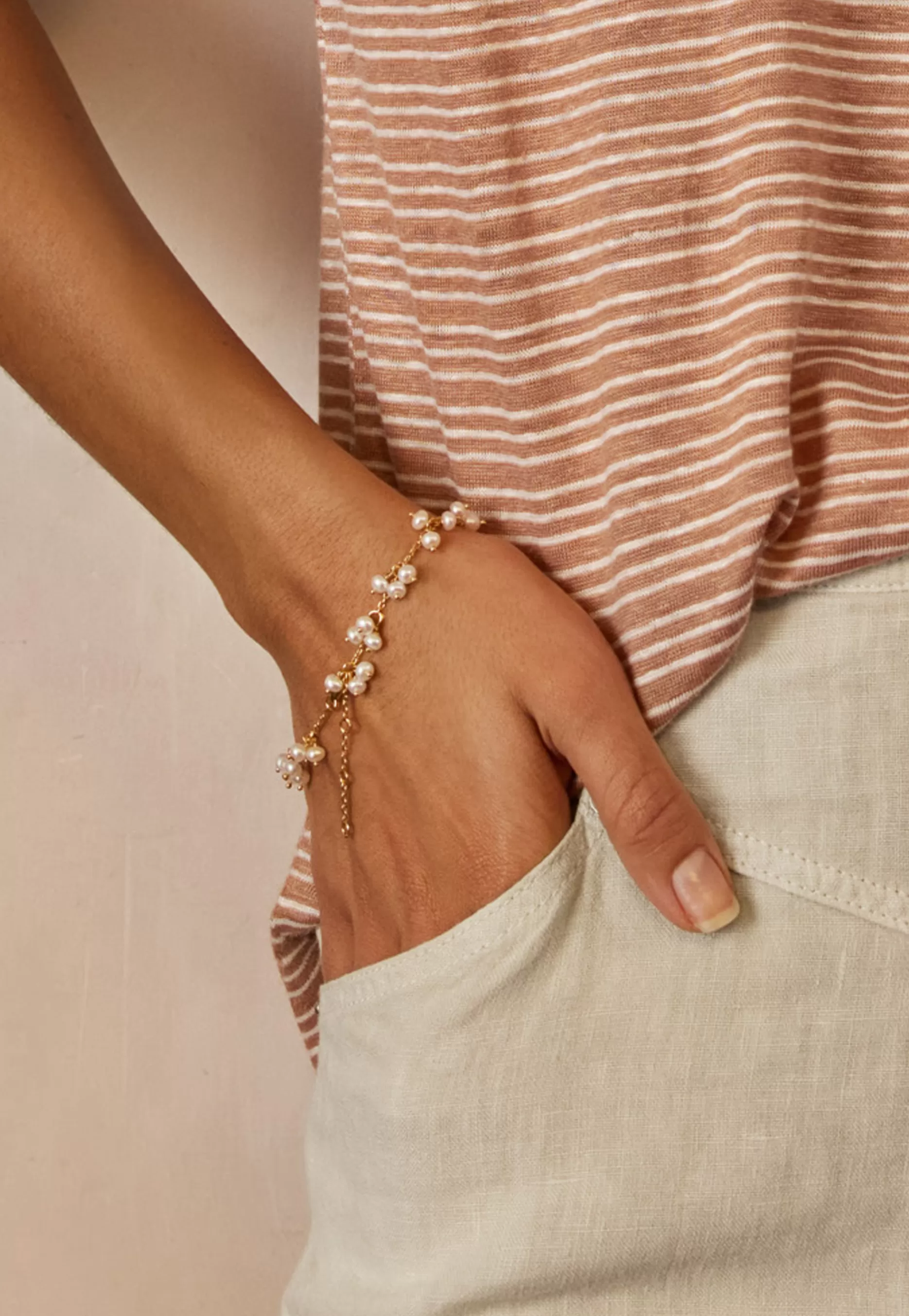 Wrap London Mini-Pearl Bracelet*Women Jewellery