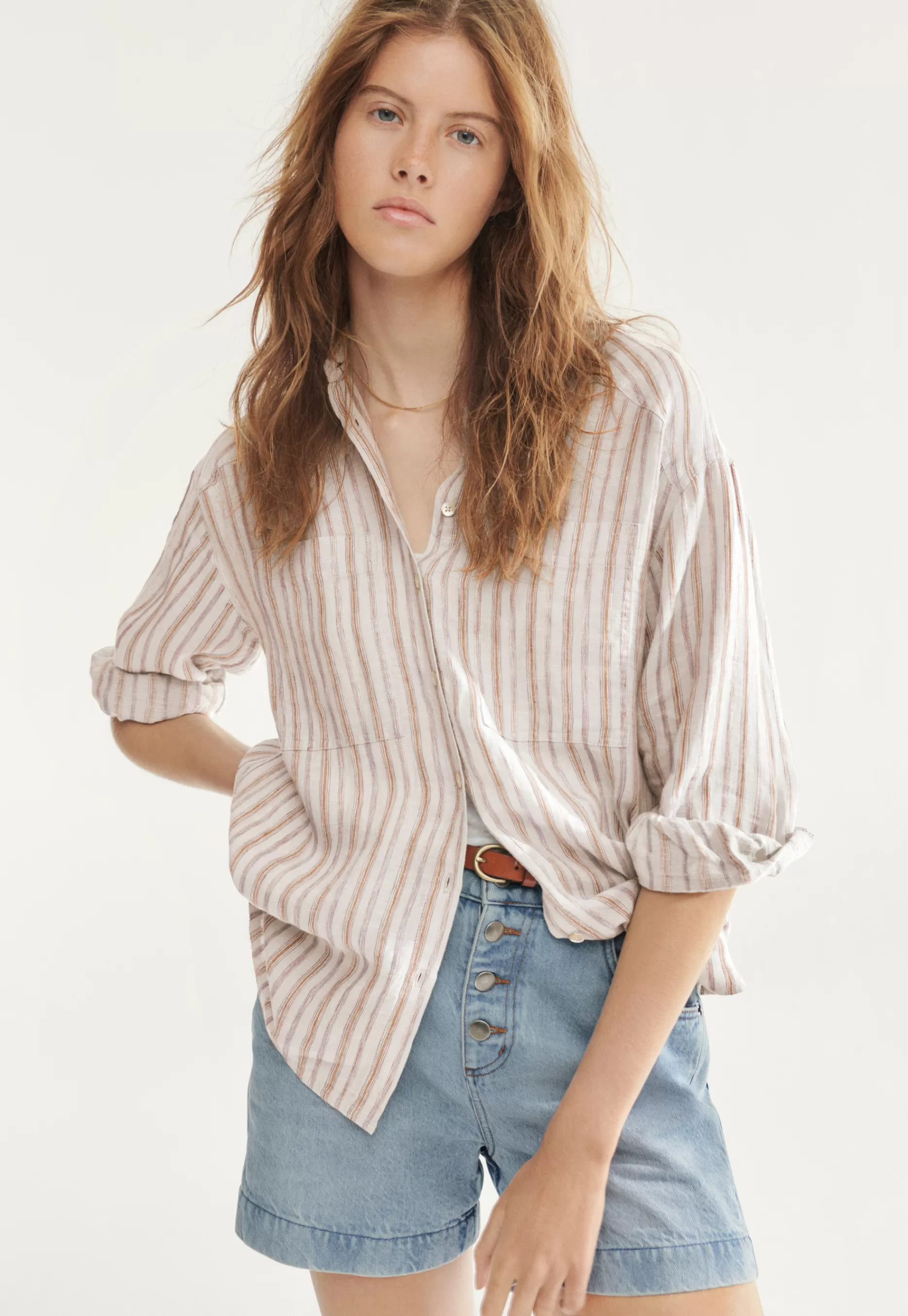 Wrap London Oversized Striped Shirt*Women Shirts & Tops