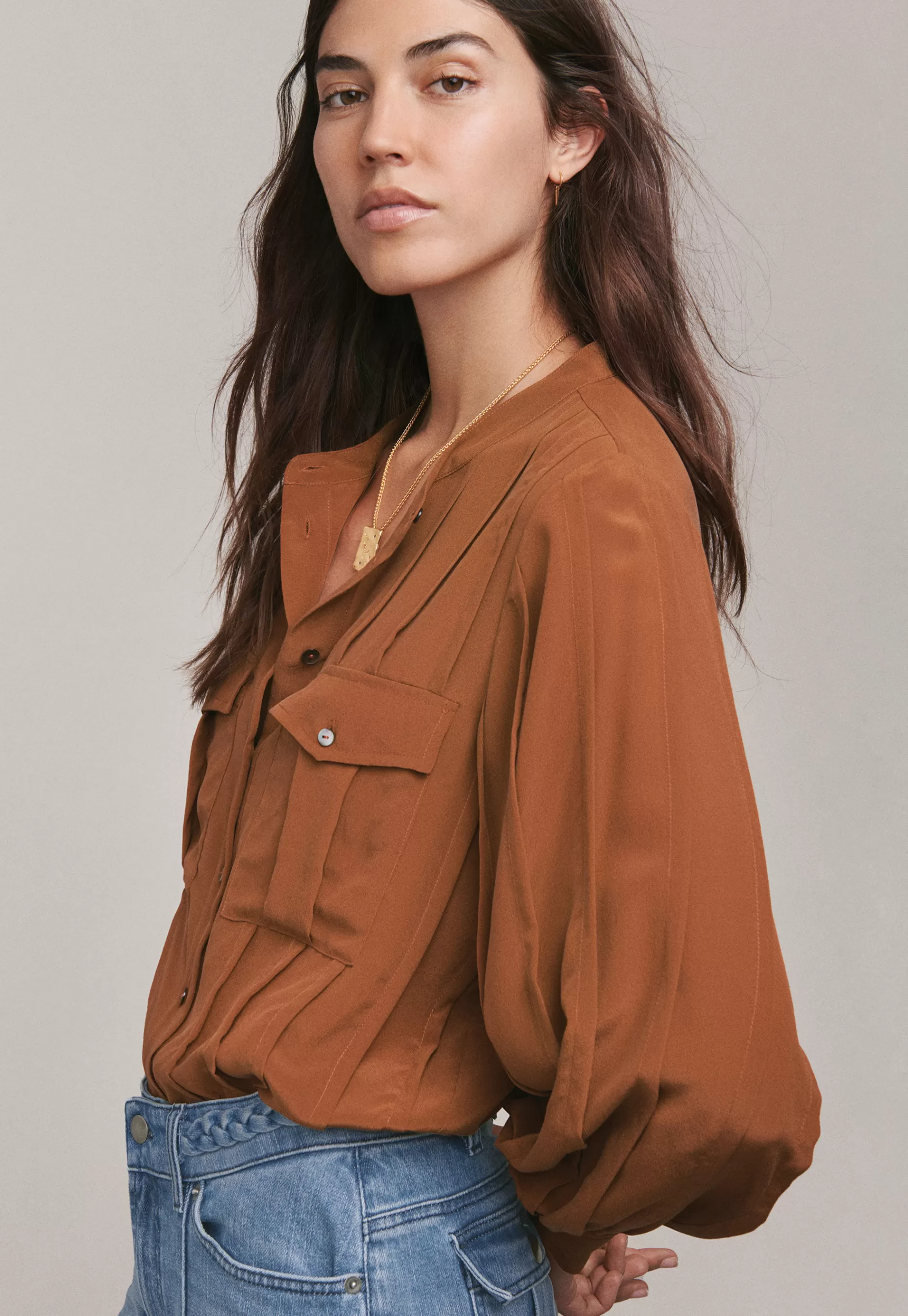 Wrap London Pintuck Detail Shirt*Women Shirts & Tops