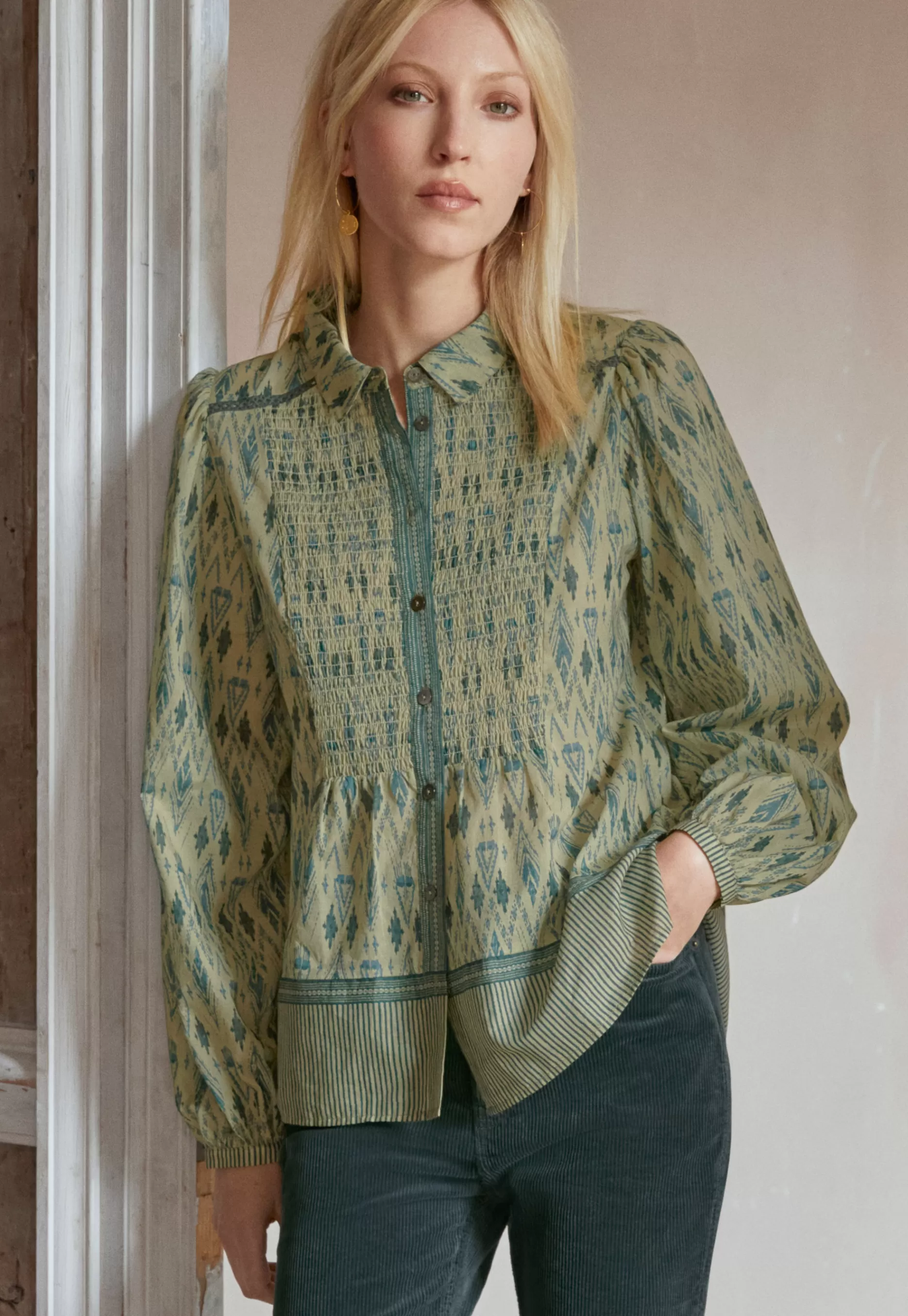 Wrap London Printed Blouse*Women Shirts & Tops