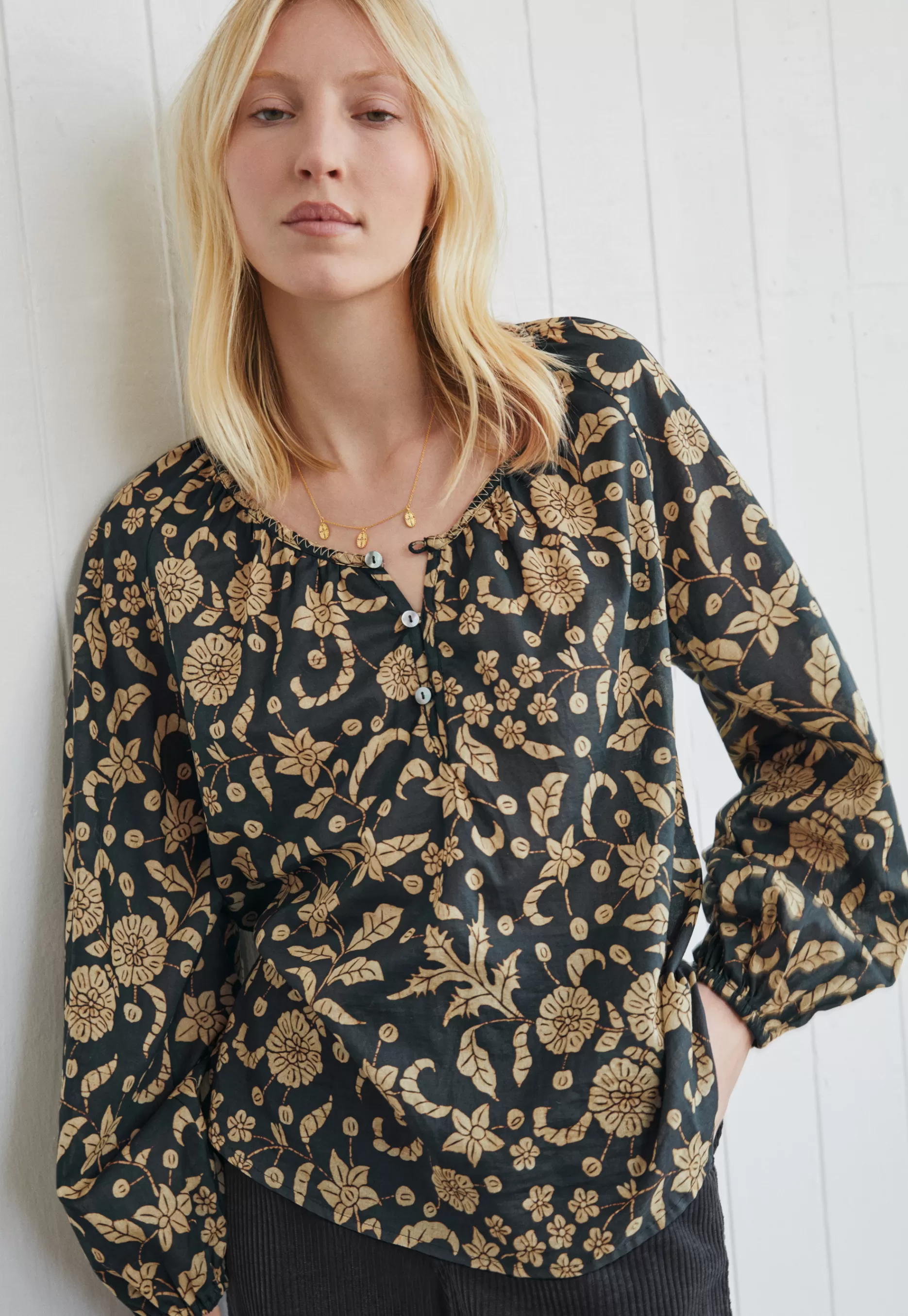 Wrap London Printed Blouse*Women Shirts & Tops