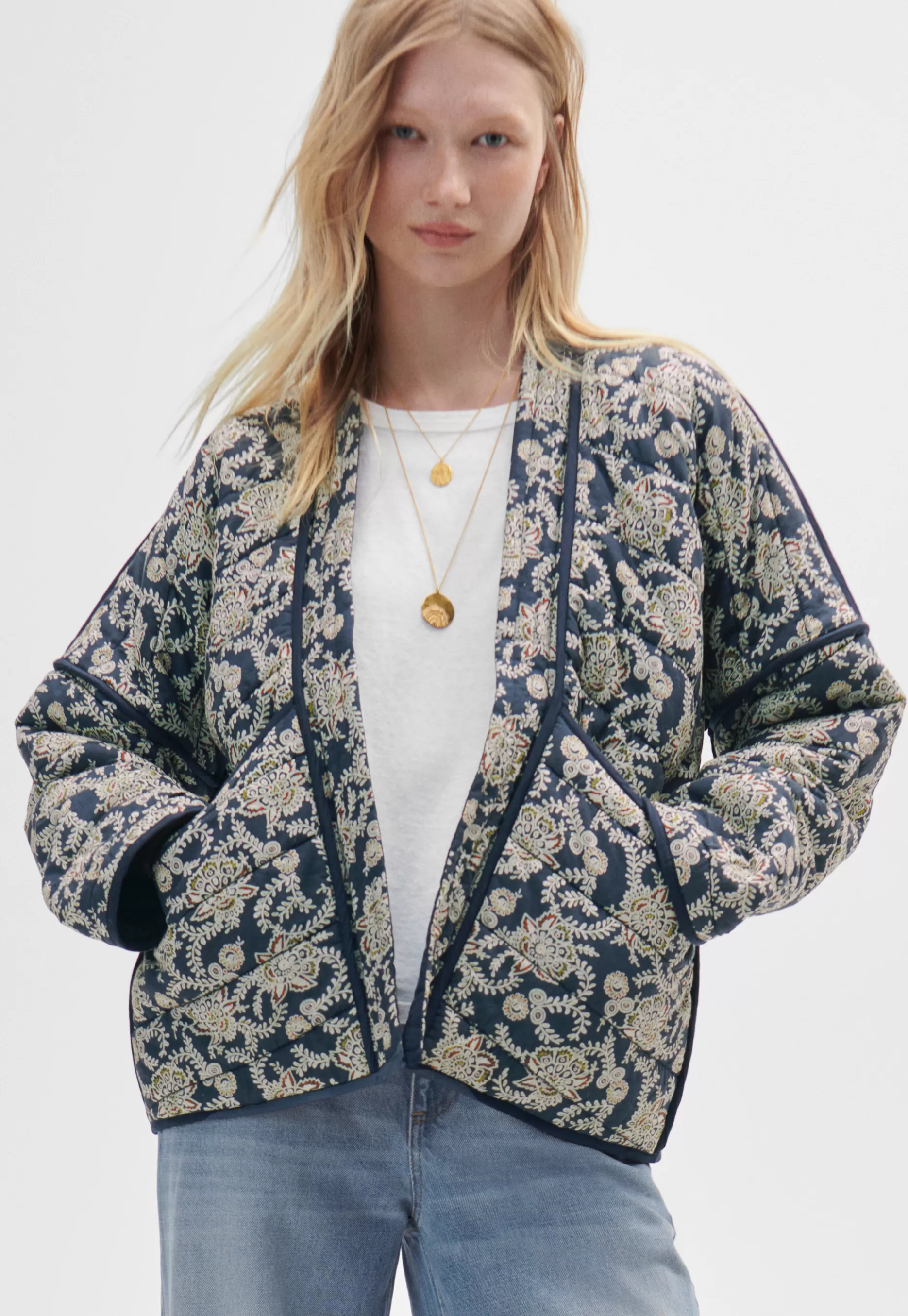 Wrap London Quilted Print Jacket*Women Jackets & Coats