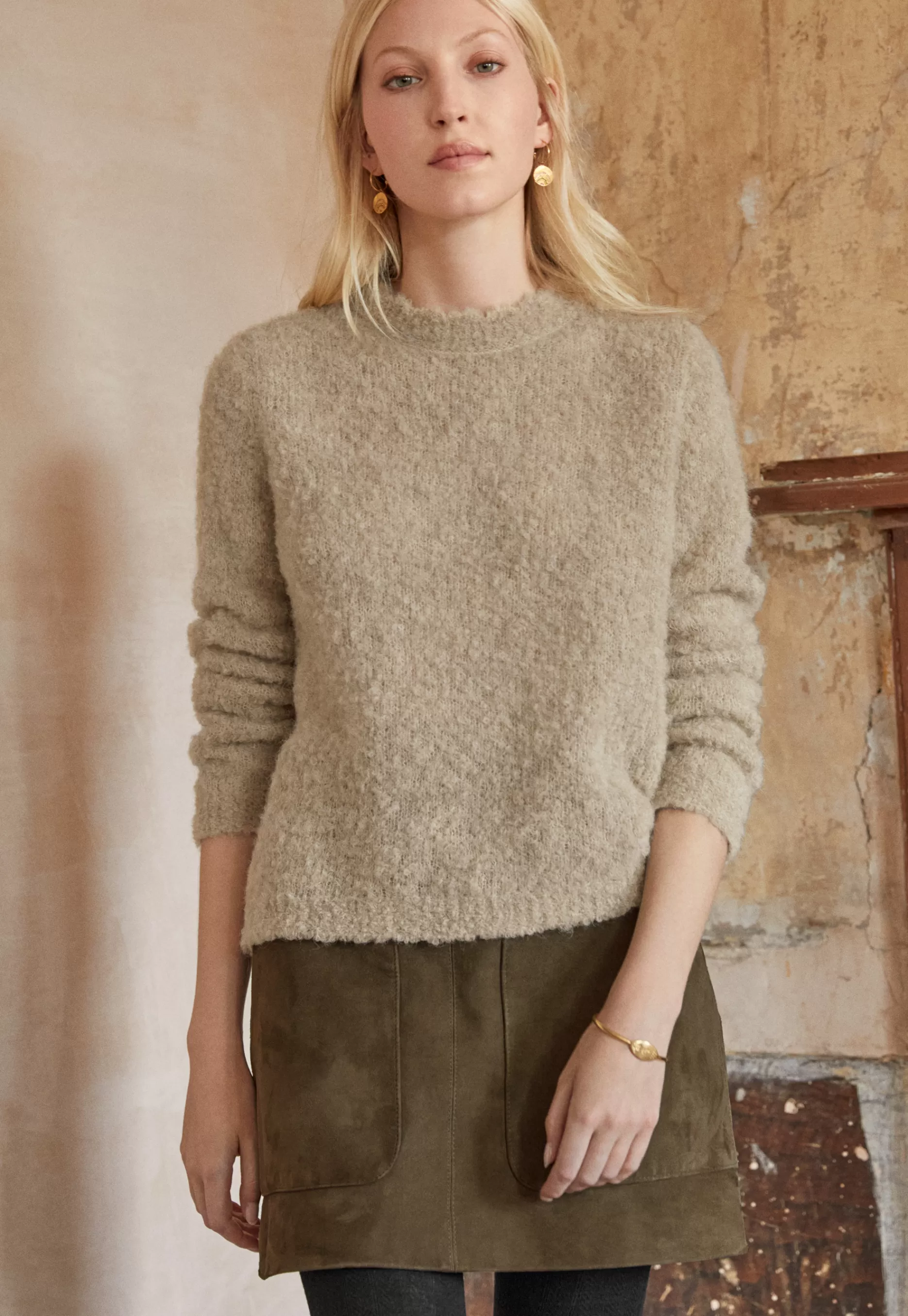 Wrap London Round-Neck Sweater*Women Knitwear