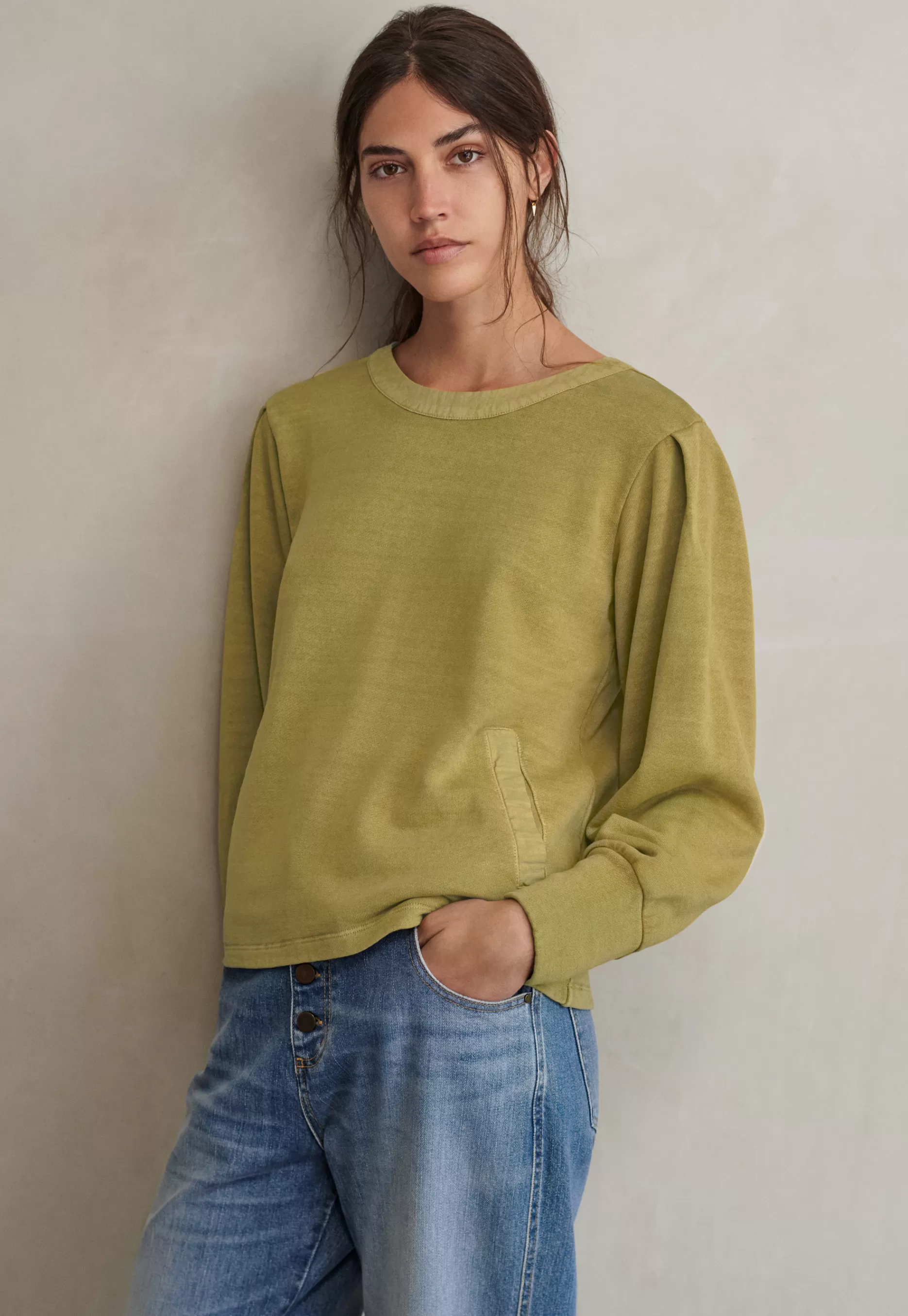 Wrap London Round-Neck Sweatshirt*Women Jersey Tops