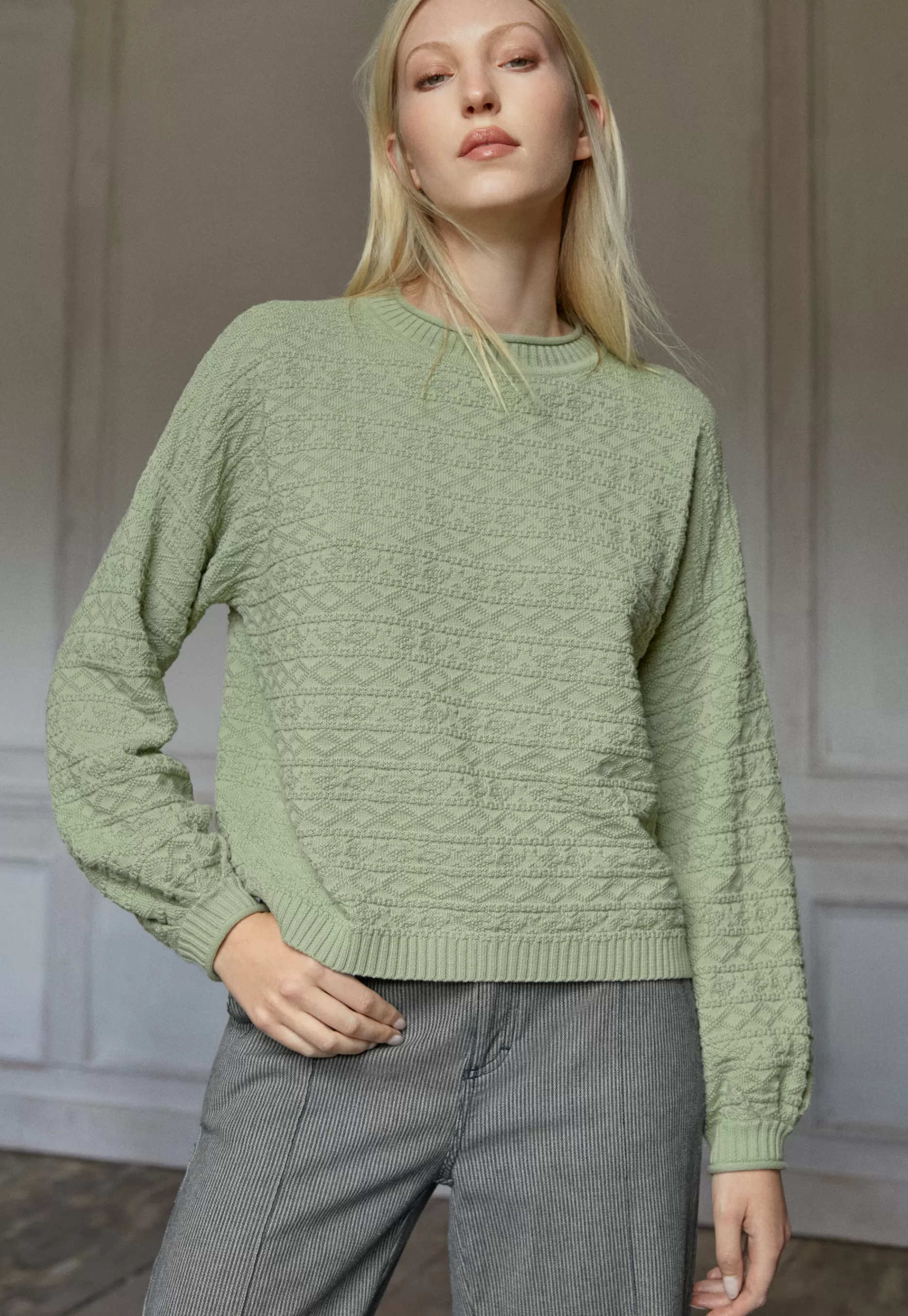 Wrap London Stitch-Detail Sweater*Women Knitwear