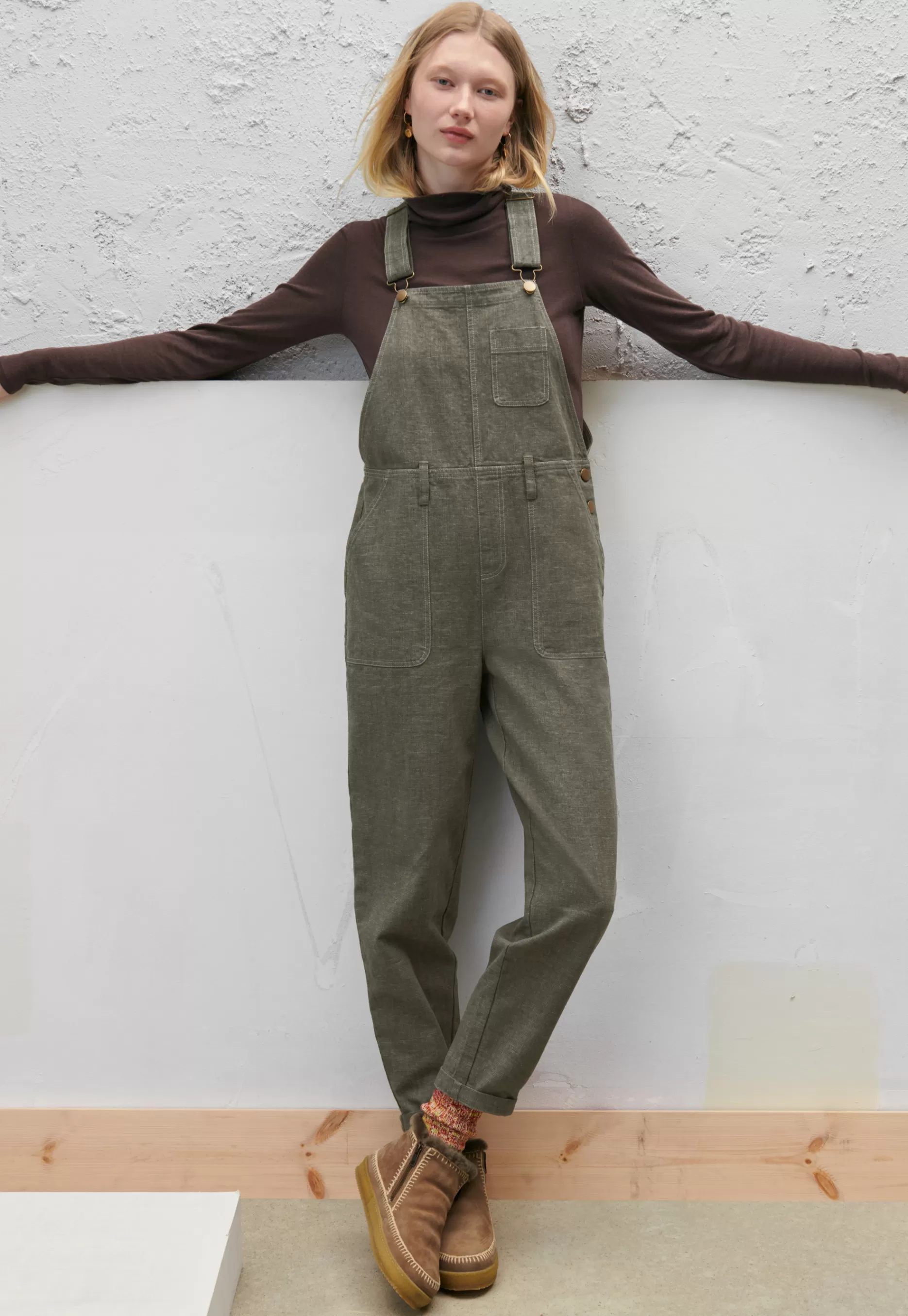 Wrap London Tapered Dungarees*Women Jeans & Trousers