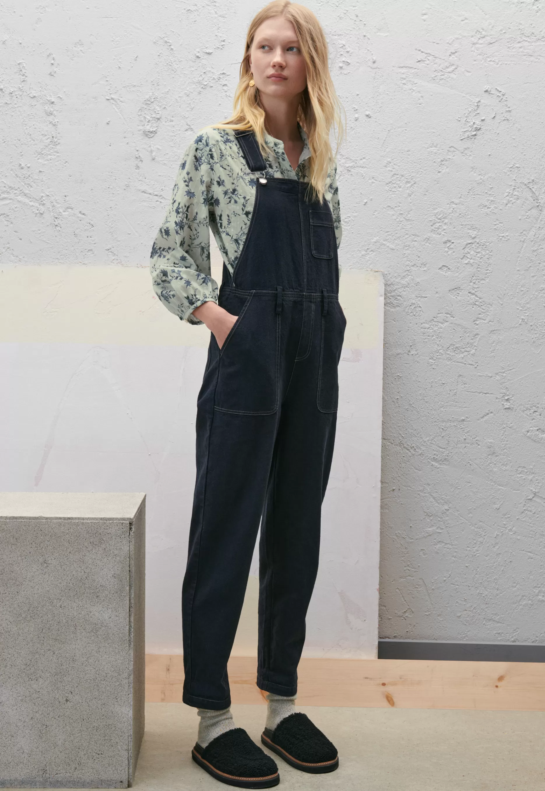 Wrap London Tapered Dungarees*Women Jeans & Trousers