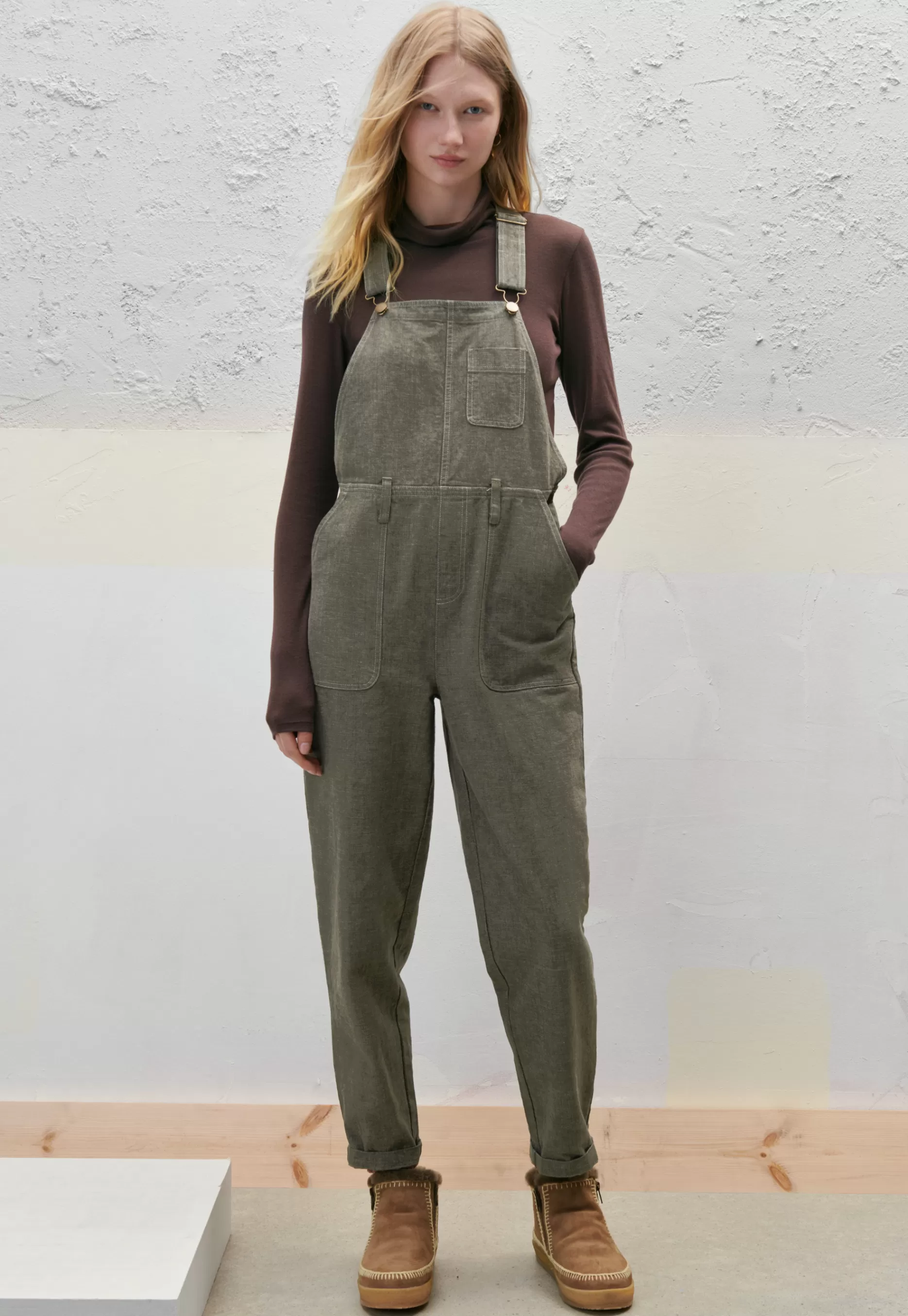 Wrap London Tapered Dungarees*Women Jeans & Trousers