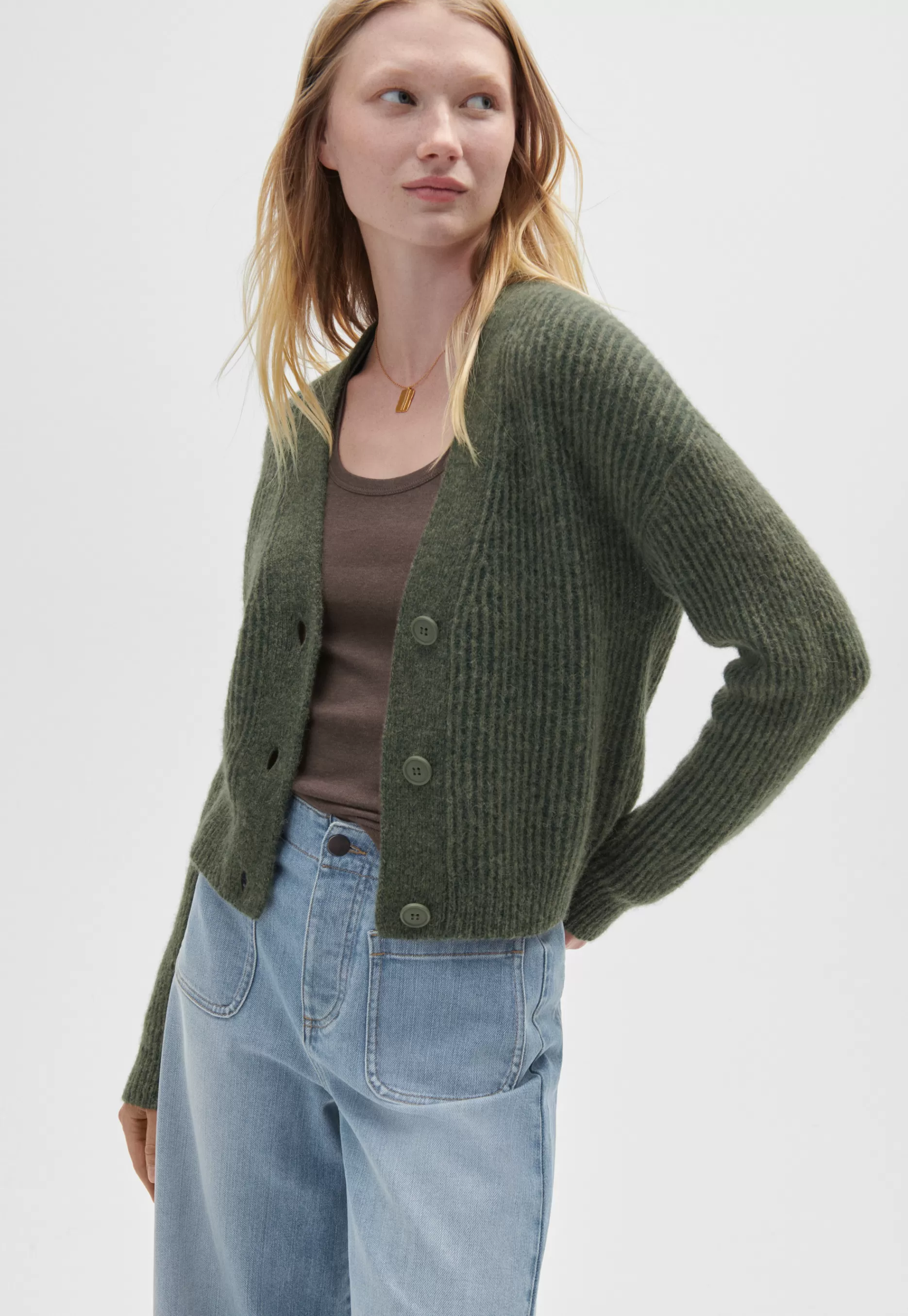 Wrap London V-Neck Cardigan*Women Knitwear