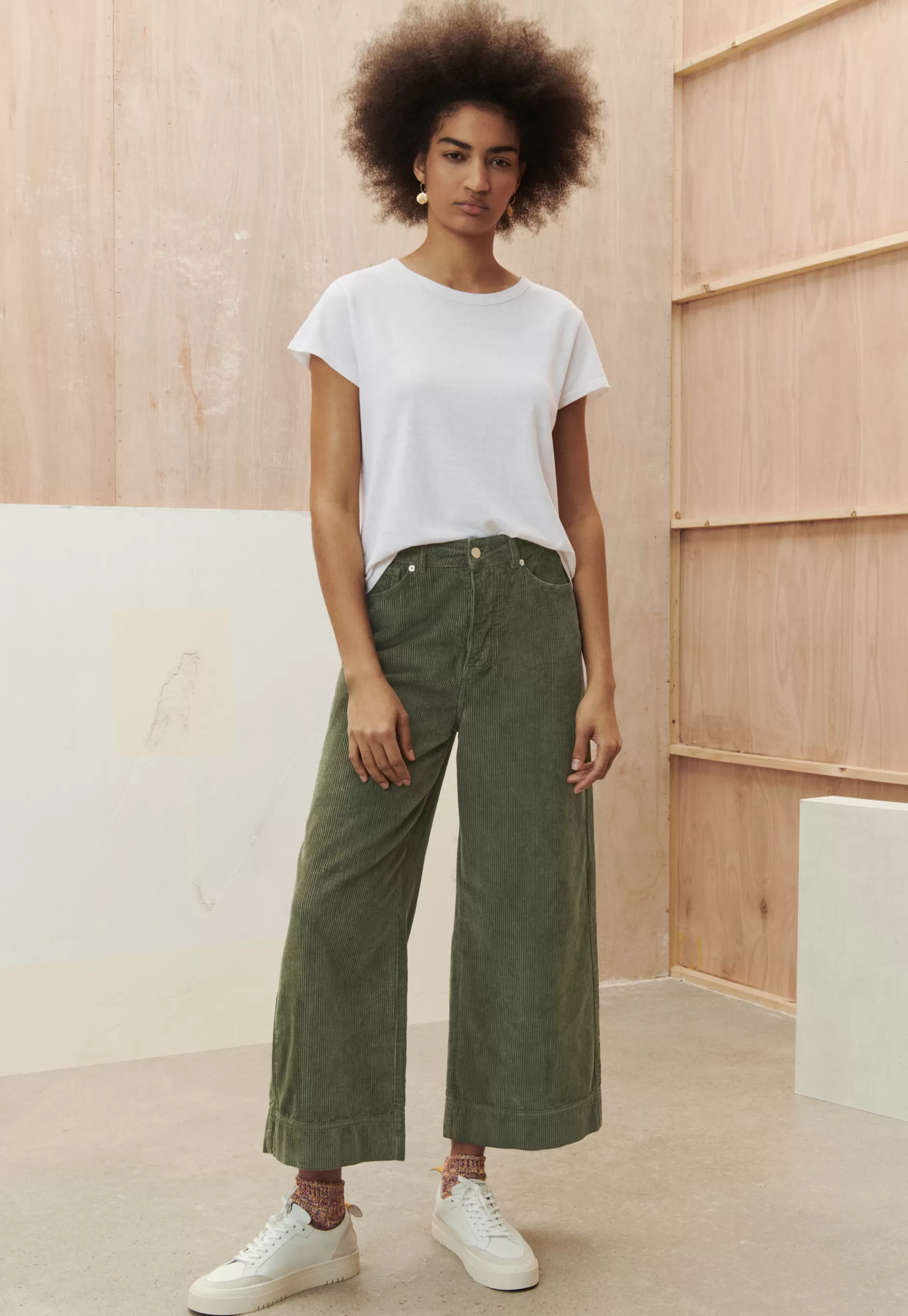 Wrap London Wide-Leg Cord Trousers*Women Jeans & Trousers