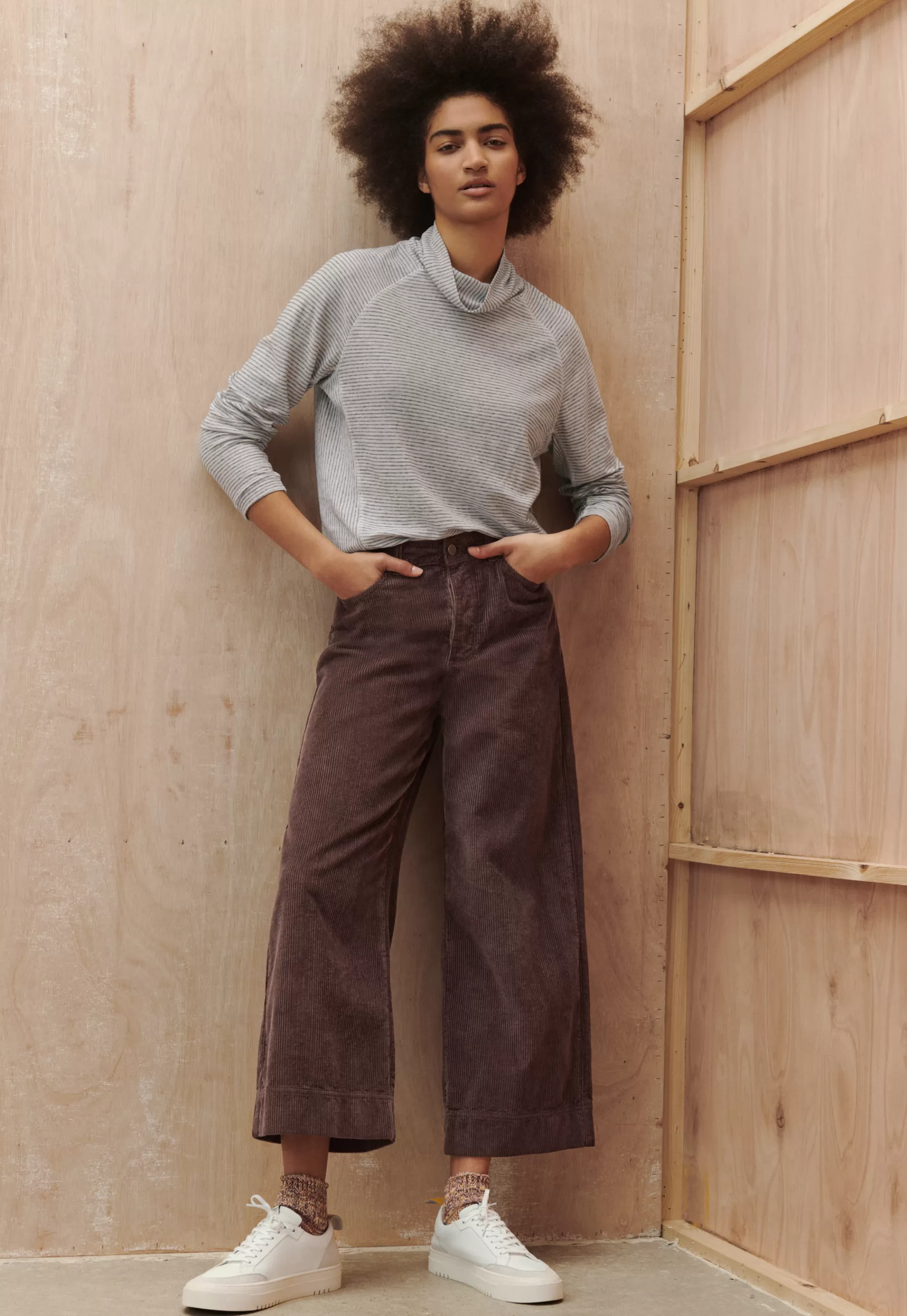 Wrap London Wide-Leg Cord Trousers*Women Jeans & Trousers