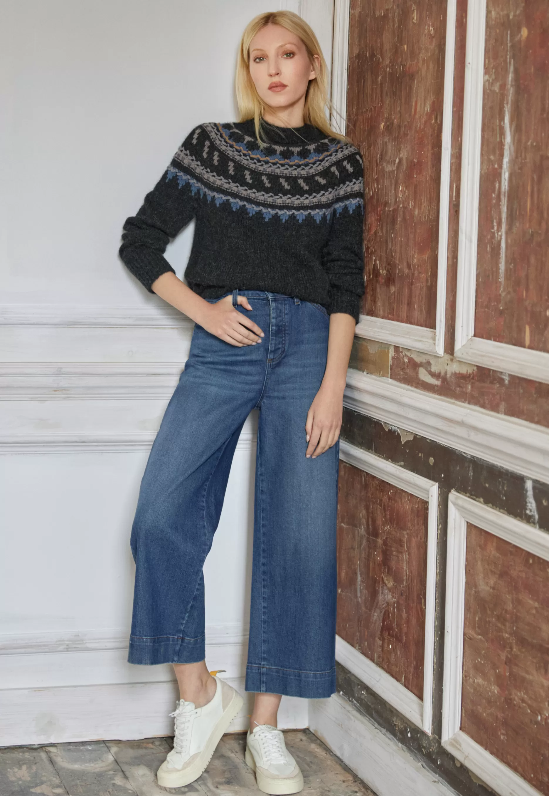 Wrap London Wide-Leg Cropped Jeans*Women Jeans & Trousers