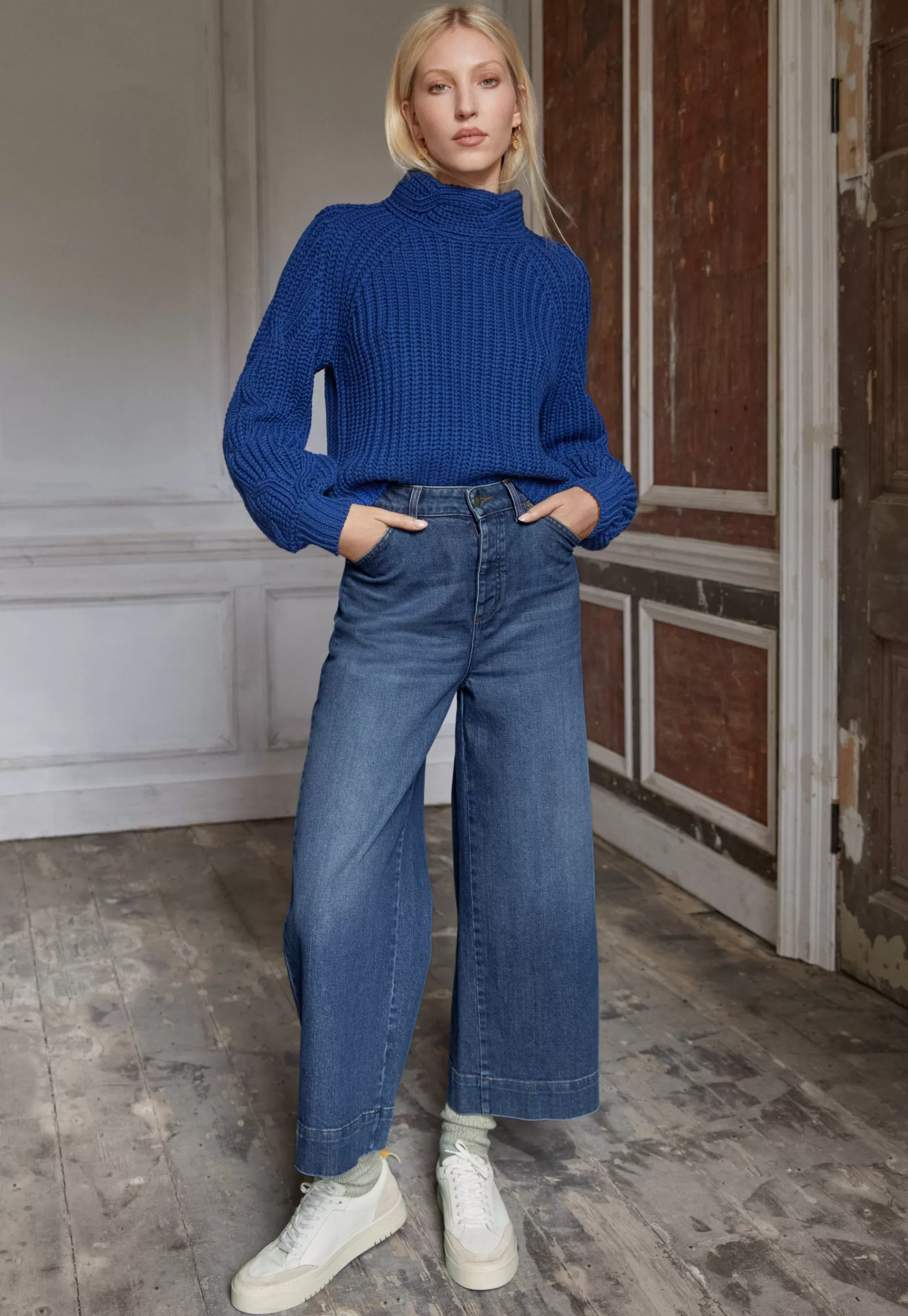 Wrap London Wide-Leg Cropped Jeans*Women Jeans & Trousers