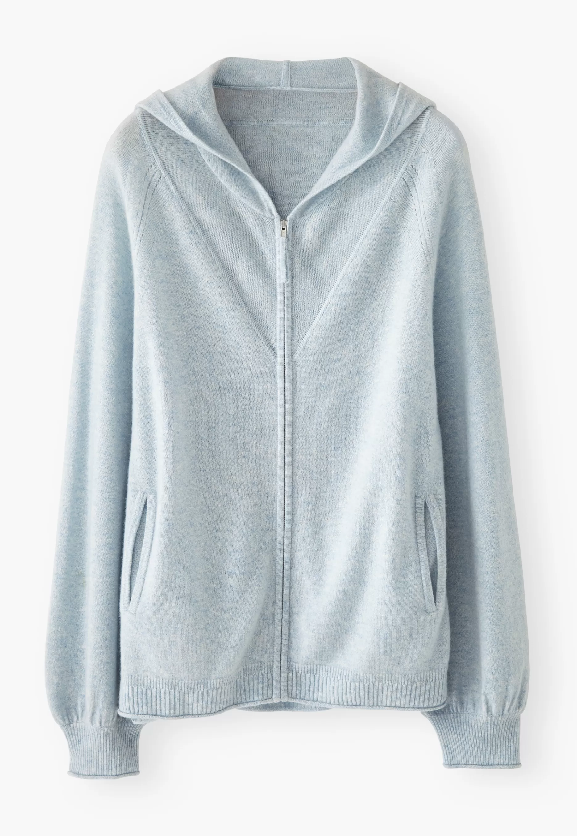 Wrap London Zip-Up Hoodie*Women Knitwear